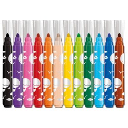 Feutre 12 couleurs Color'peps Maxi Maped