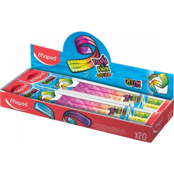 Double décimètre twist'n flex décor opp bag Maped