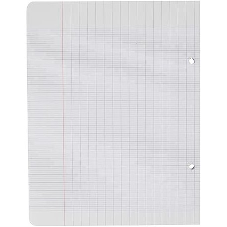 Feuille mobile 17x22 Seyes blanc 100p Lauréat