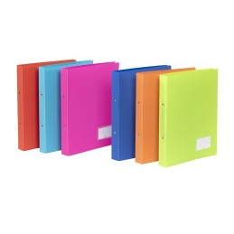 Classeur souple A4 dos 3,5cm PP FEEL'EASY