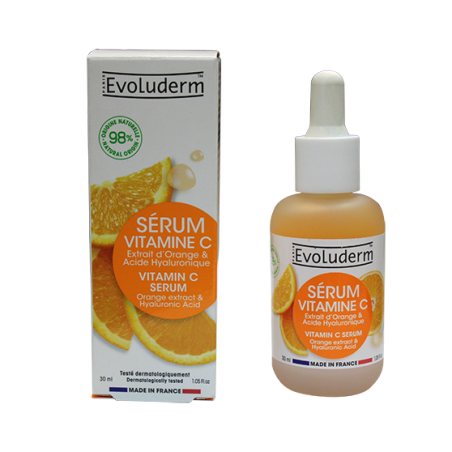 Sérum Eclat à la Vitamine C - 30ml EVOLUDERM