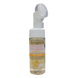 Mousse Micellaire Vitamine C 150ml EVOLUDERM