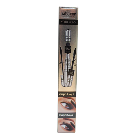 MASCARA NOIR 2 EN 1- FIBRE & VOLUM MISS COP