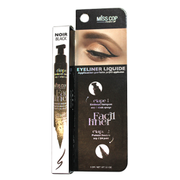 EYELINER LIQUIDE 2 EN 1 NOIR - FACIL LINER MISS COP
