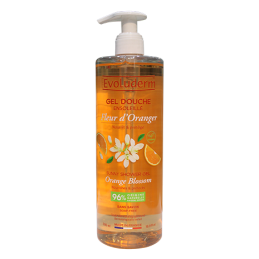 Gel Douche orange - 500 ml- EVOLUDERM