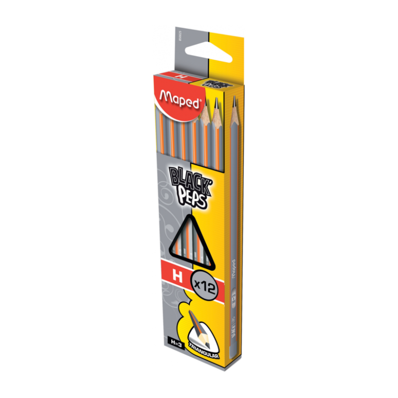 Crayon graphite Black'Peps H Maped