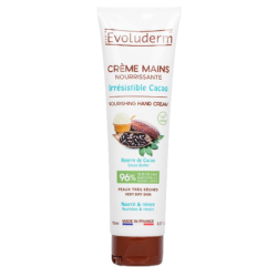 Crème mains hydratante Beurre de Cacao 150ml EVOLUDERM
