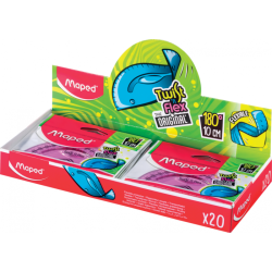 Rapporteur 180°-10cm twist'n flex s et blister Maped