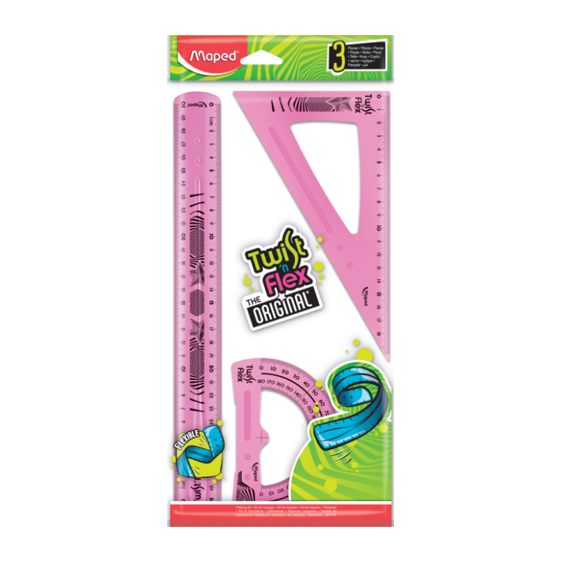 Kit de traçage 3 pièces GM twist'n flex original Maped