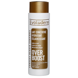 Lait éclairc.peaux noires&métis concentré AHA&Argan 500ml EVOLUDERM