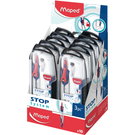 Compas stop system coffret 3p boite Maped