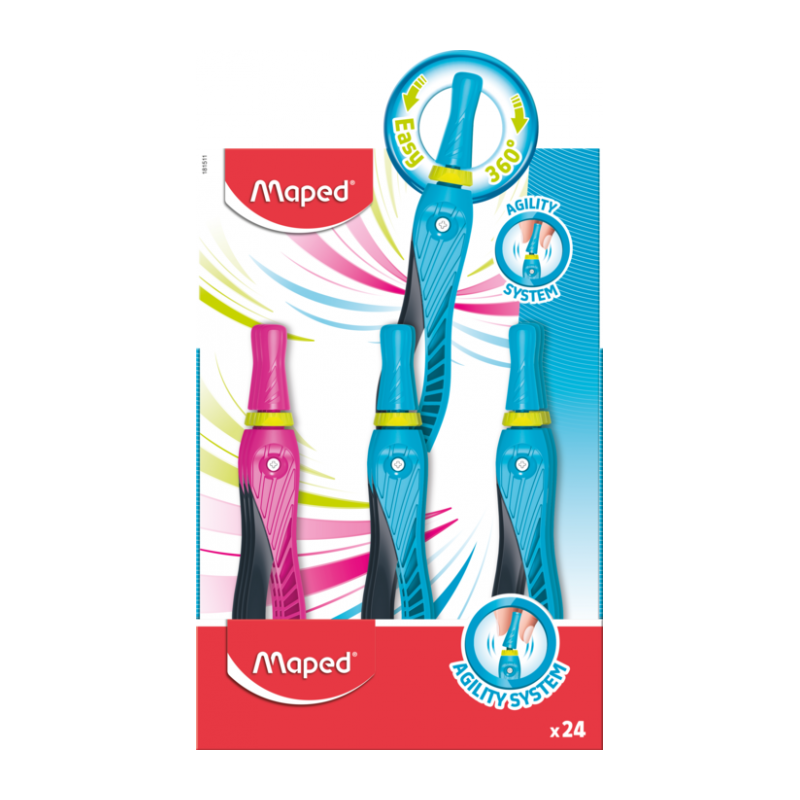 Compas à mine plastique Kid'z 360 Agility Maped