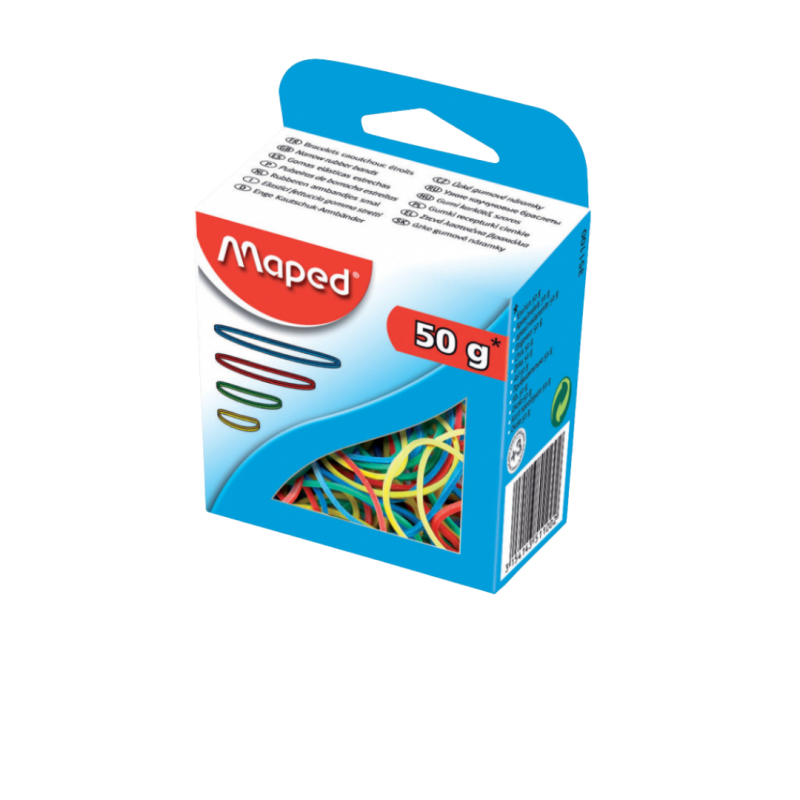 Elastique de bureau 50g couleur Maped