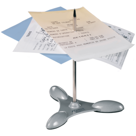 Pique note socle et tige métallique Maped