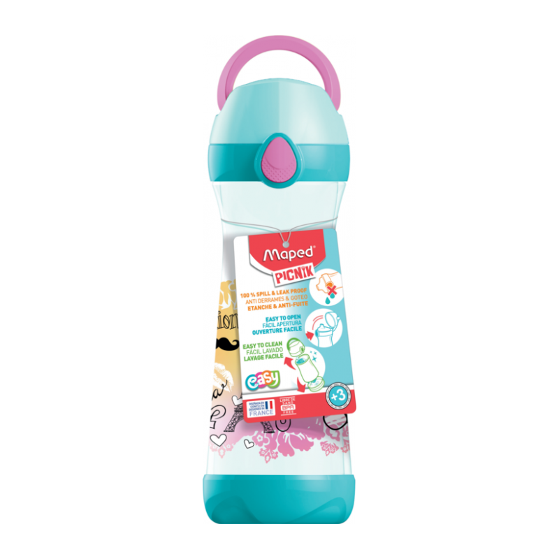 Gourde en plastique Concept 580ml PICNIK MAPED