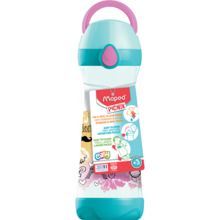 Gourde en plastique Concept 580ml PICNIK MAPED