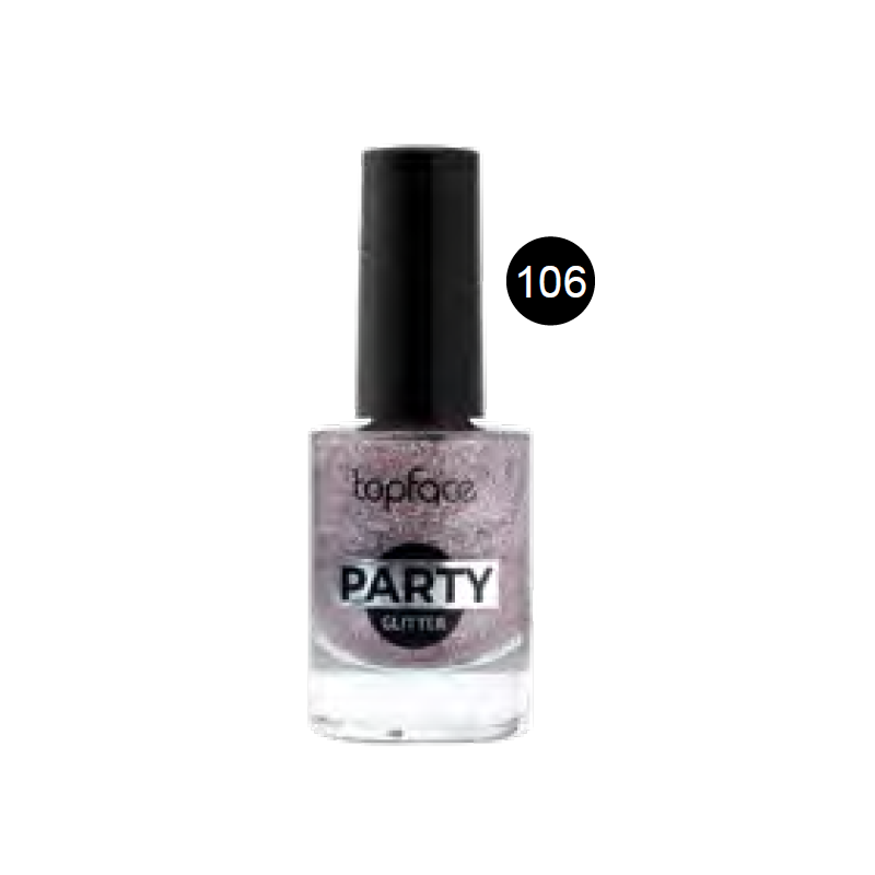 Topface Party Glitter Nail Enamel