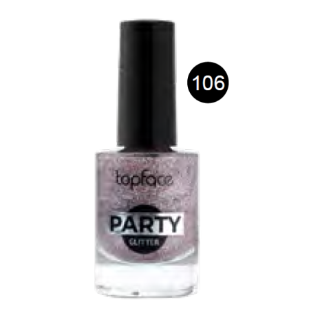 Topface Party Glitter Nail Enamel