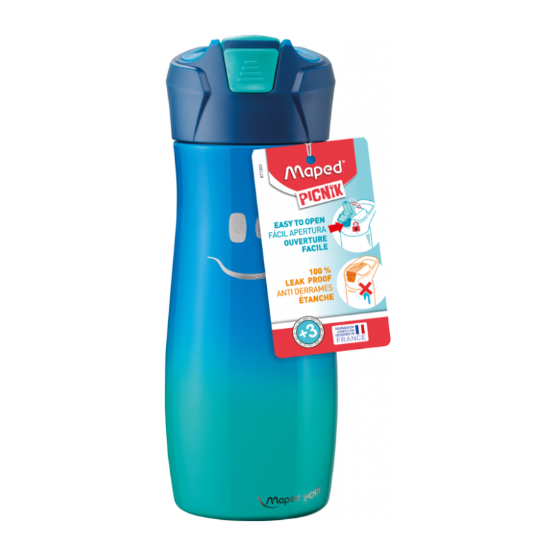 Gourde inox Concept kids 580ml PICNIK MAPED