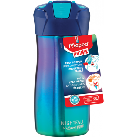 Gourde inox concept kids 430 ml NIGHTFALL PICNIK Maped