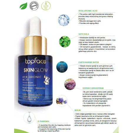 Sérum visage vitamine C vegan Topface PT805.003
