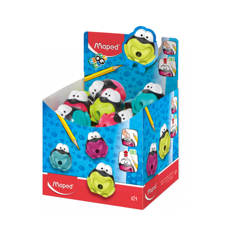 Taille crayon 1 trou Croc Croc signal Maped