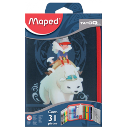 Trousse scolaire garnie 1étage Maped