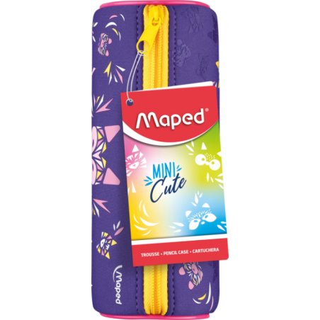 Trousse rond néoprène 21cmxD9cm MINI CUTE Maped