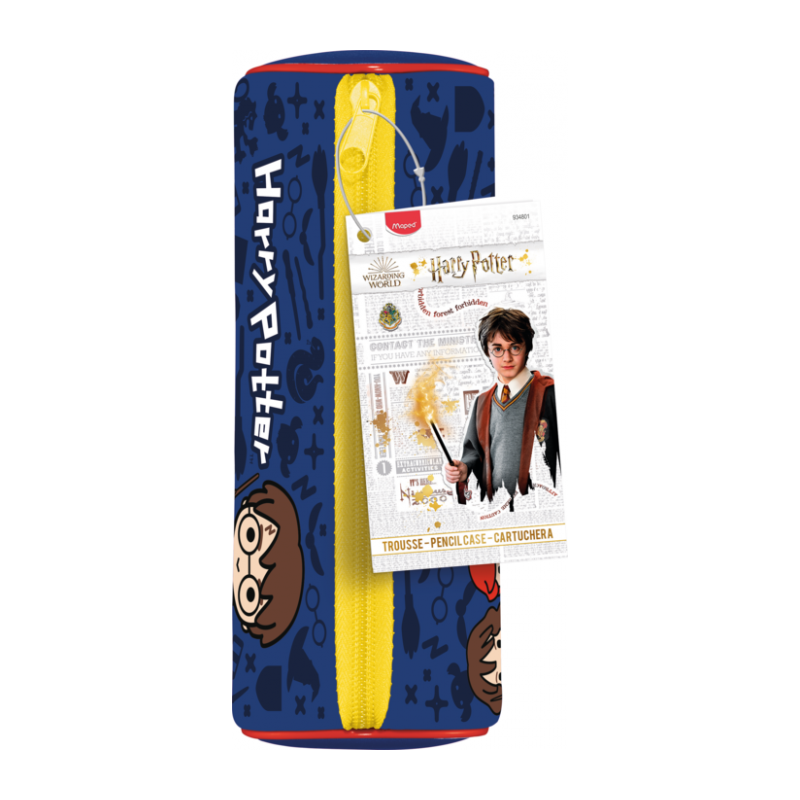 Trousse rond néoprène 21cmxD9cm HARRY POTTER KIDS Maped