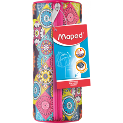 Trousse néoprène rond 21x9,5 cm GIRL MOSAIC Maped