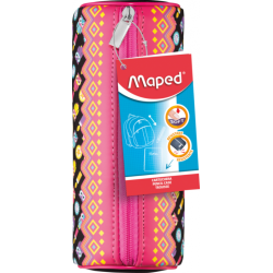 Trousse néoprène rond 21x9,5 cm GIRL EMOTICONS Maped