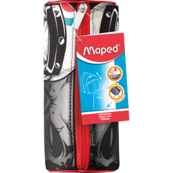 Trousse néoprène rond 21x9,5 cm BOY SKULL Maped