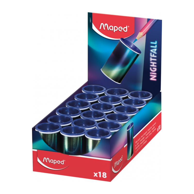 Taille crayon canette 1 trou NIGHTFALL TEENS Maped