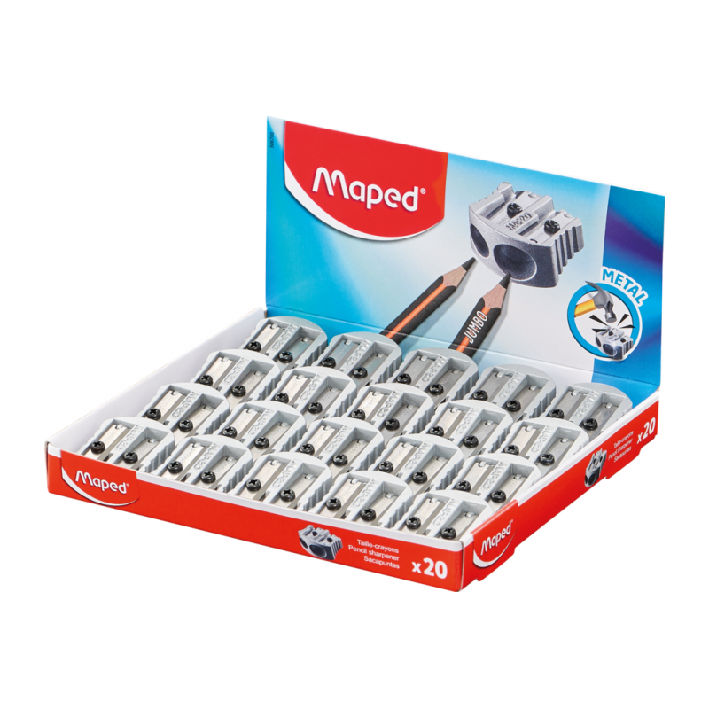 Taille crayon métal 2 usages classic Maped