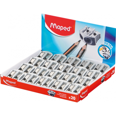 Taille crayon métal 2 usages classic Maped