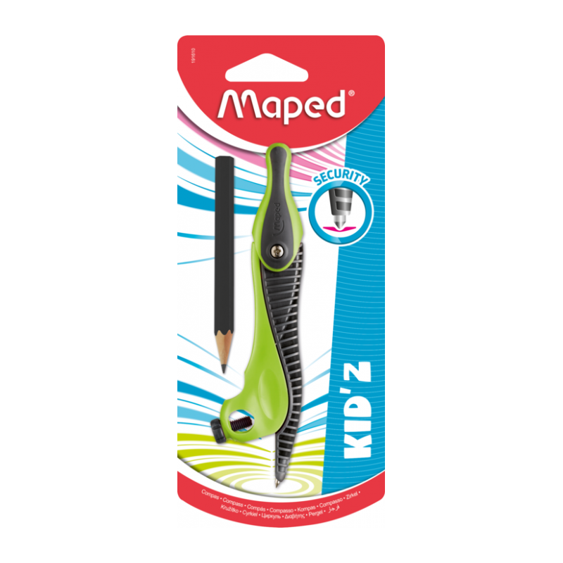 Compas à canon plastique Kid'z ss blister Maped