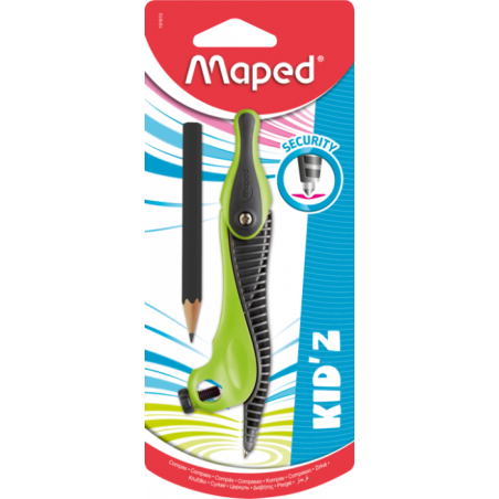 Compas à canon plastique Kid'z ss blister Maped