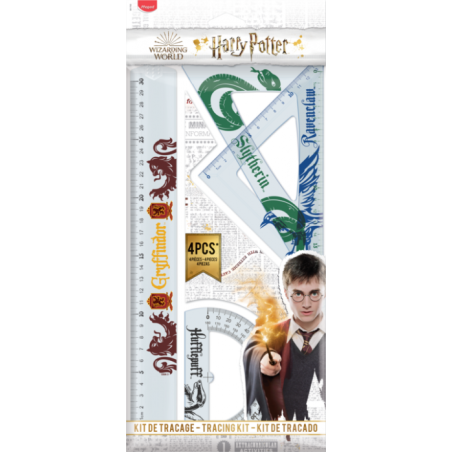 Kit de traçage GM 4 PCS HARRY POTTER Maped