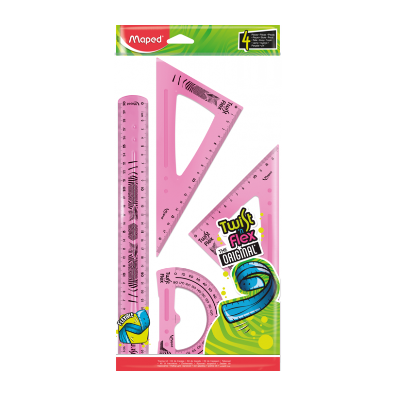 Kit de traçage 4 pièces GM twist'n flex original Maped