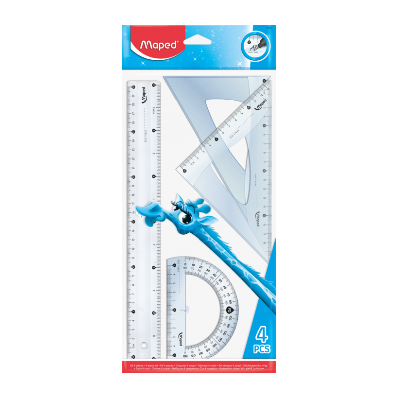 Set à dessin Maxi kit Cristal 4pces pulse Maped