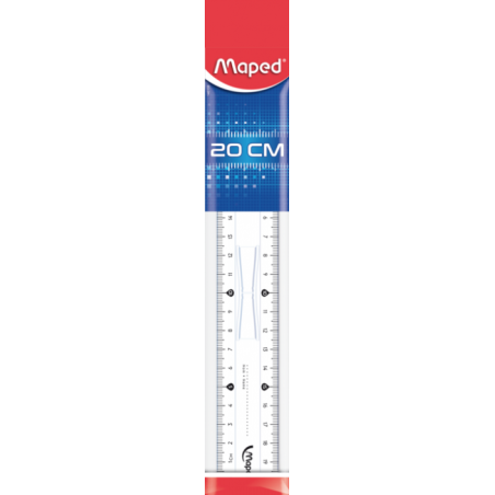 Double décimètre Cristal Maped