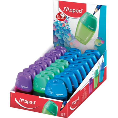 Taille crayon avec réservoir 1 usage Shaker Maped