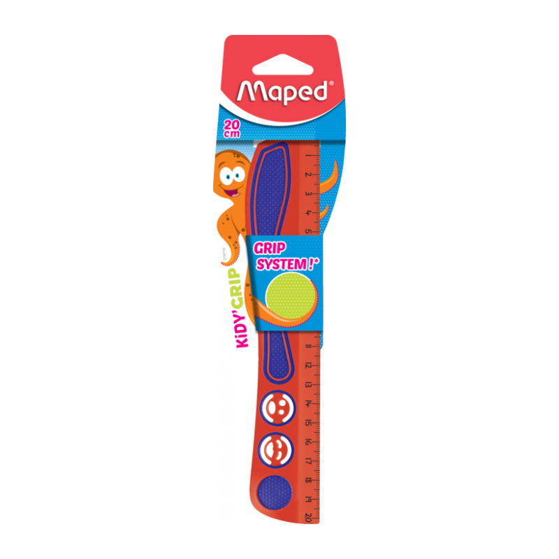 Règle Kidy'grip 20cm Fourreau Maped