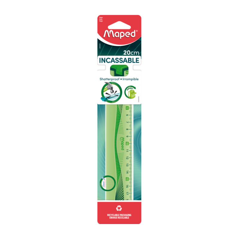 Règle plate Flex 20cm Maped