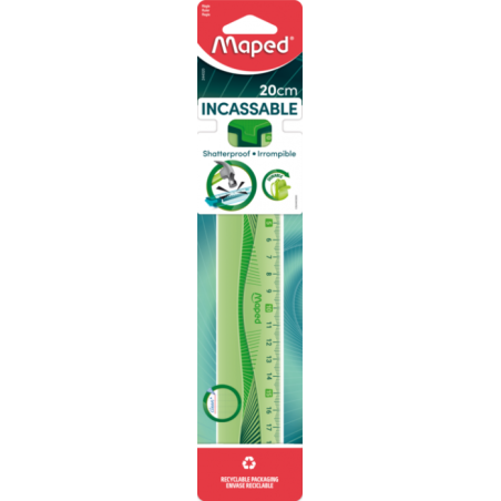 Règle plate Flex 20cm Maped