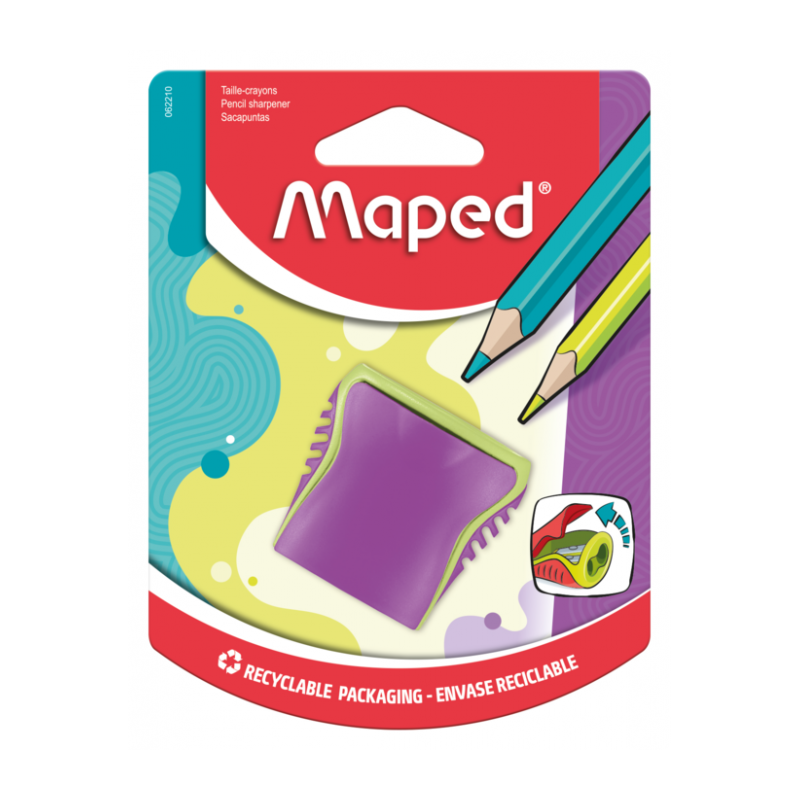 Taille crayon avec réservoir 2 usages Boogy ss blister Maped