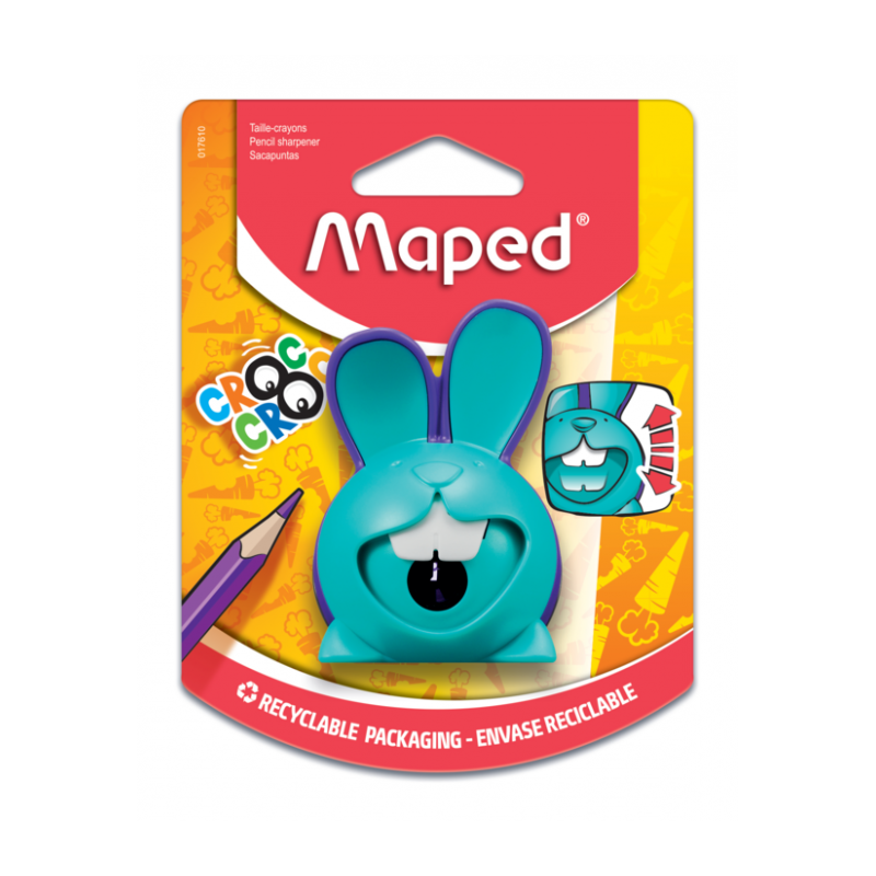 Taille crayon Croc Croc Innovation 1 usage ss blister maped