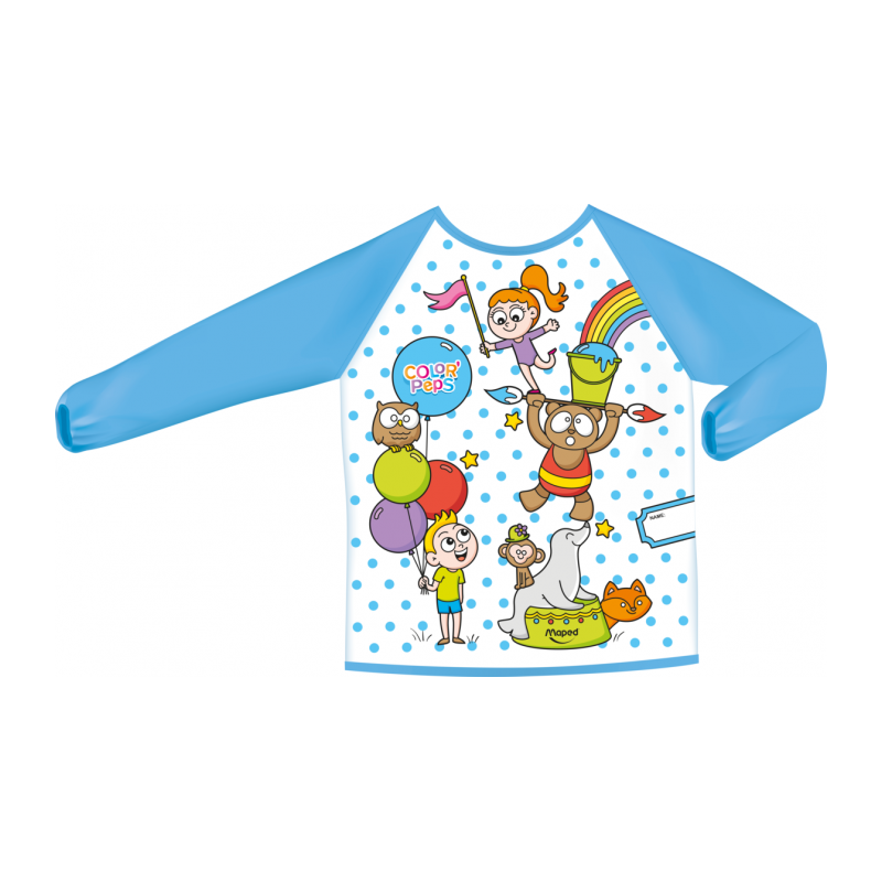 Tablier de protection long manche 18mois-5ans Early Age Maped