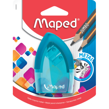 Taille crayon 2 trous tonic métal ss blister Maped
