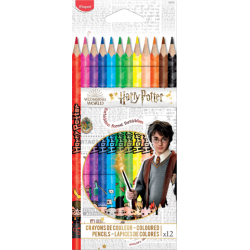 Crayon de couleur 18cm et 12cl HARRY POTTER Maped